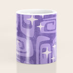 Mid Century Modern Cosmic Galaxies 584 Purple Coffee Mug Gallery Image 4