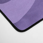 Mid Century Modern Cosmic Galaxies 584 Purple Desk Mat Gallery Image 4
