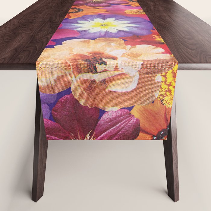 Flower Salad #2 Table Runner Gallery Image 1