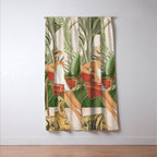 The Lady and the Tiger II Window Curtain Gallery Image 3