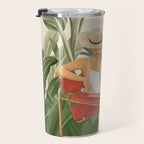 The Lady and the Tiger II Travel Mug Gallery Image 3
