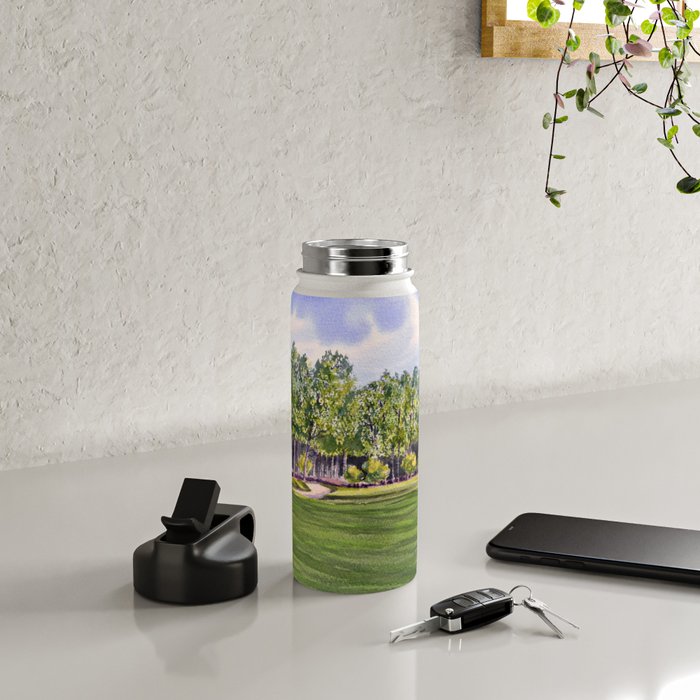 Pinehurst Golf Course No2 Hole 17 Water Bottle Gallery Image 4