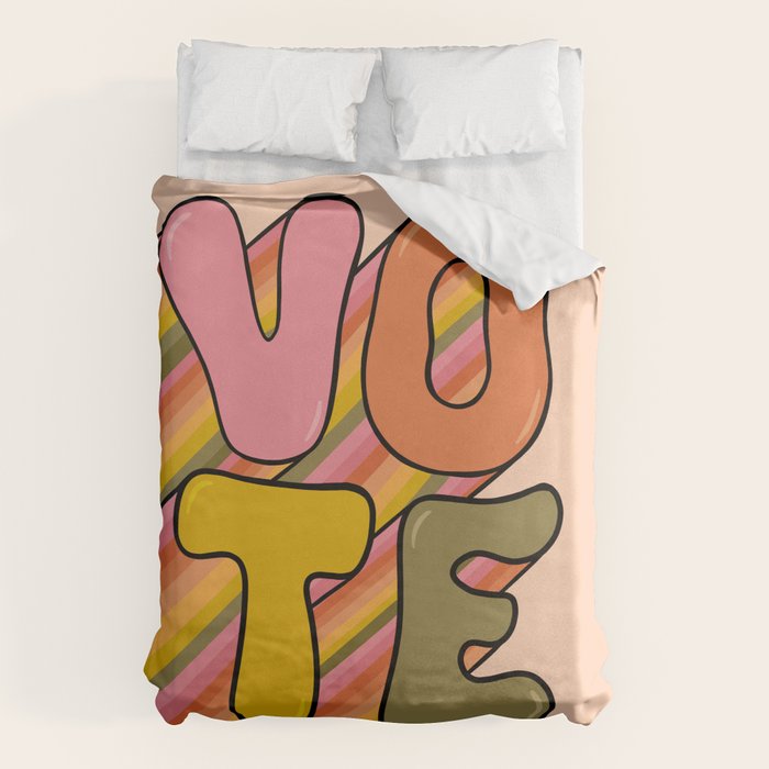 Vote Duvet Cover Gallery Image 6
