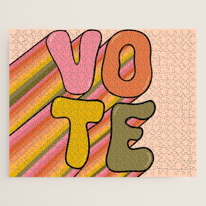 Vote Jigsaw Puzzle Gallery Image 1
