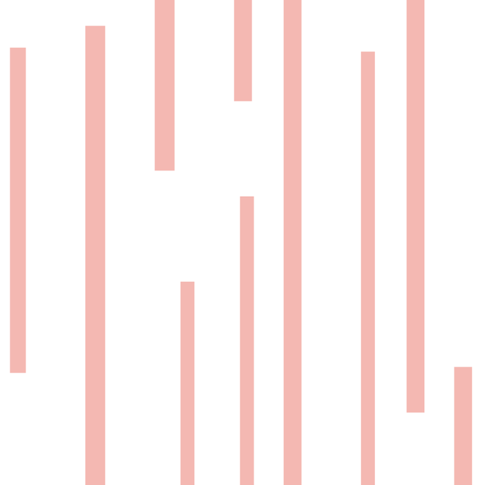 Leitungen Minimalist Pink and White Interrupted Line Pattern Coffee Mug Gallery Image 2