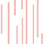 Leitungen Minimalist Pink and White Interrupted Line Pattern Coffee Mug Gallery Image 2