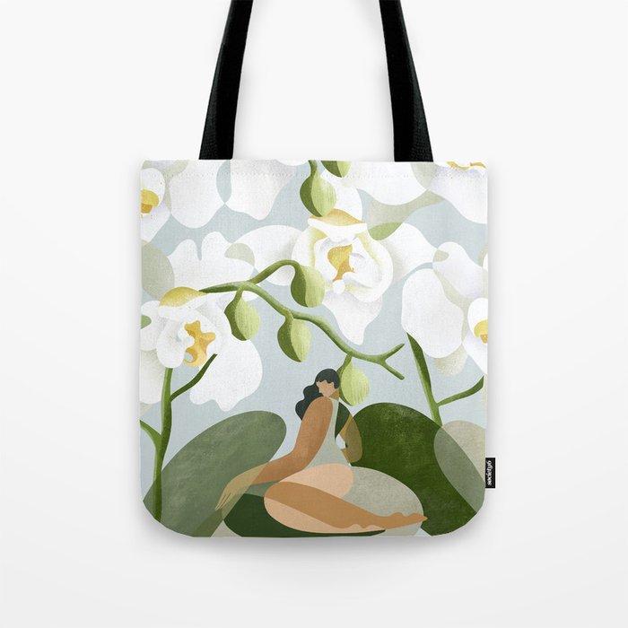Moth Orchid Tote Bag Gallery Image 1