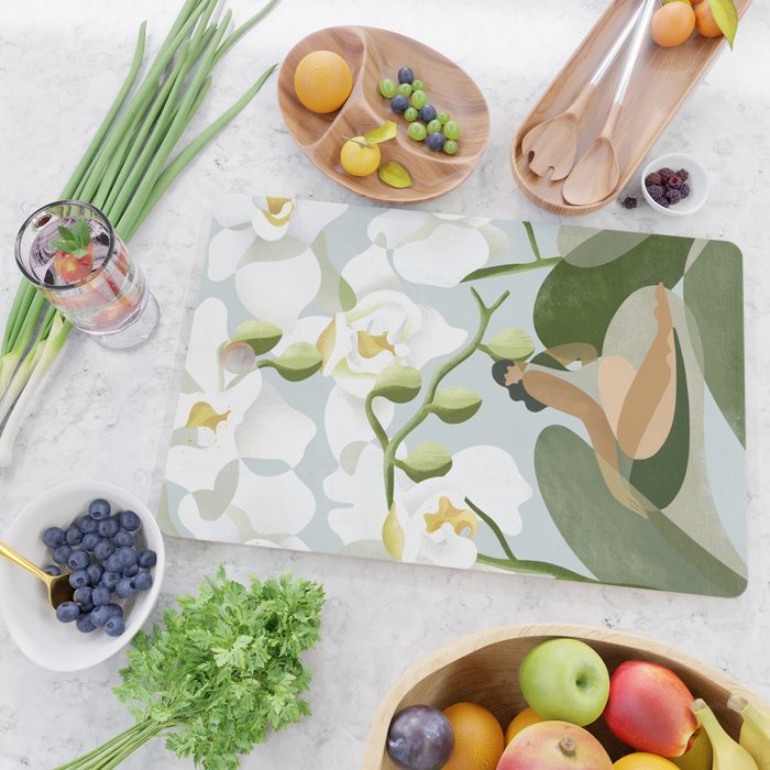 Moth Orchid Cutting Board Gallery Image 2