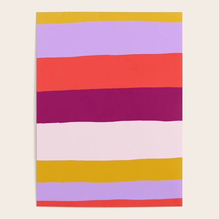 Sunset Stripes Poster Gallery Image 4
