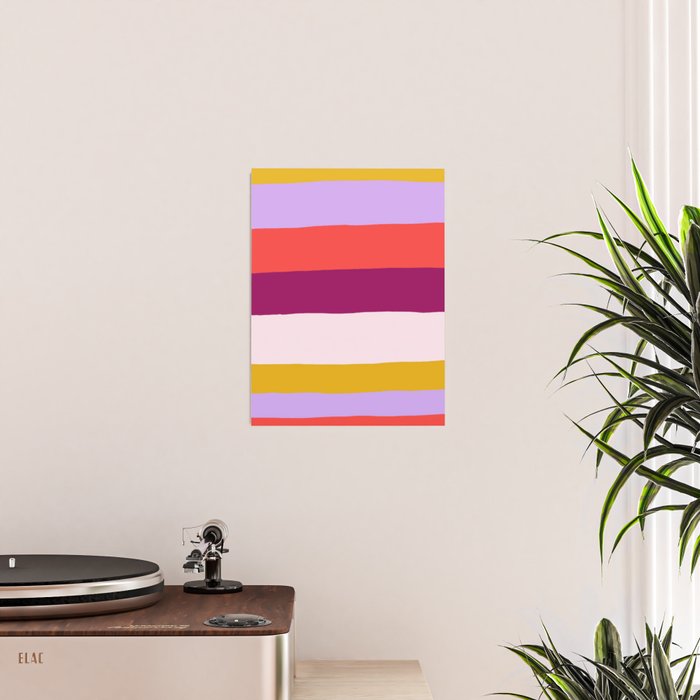 Sunset Stripes Poster Gallery Image 2