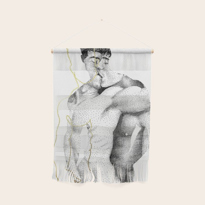 Figuration 1 (GOLD DOESN'T PRINT SHINY) Wall Hanging Gallery Image 1