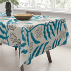 LA VILLE VINE BLUE Tablecloth Gallery Image 3