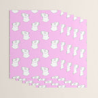 Vaporwave greek statue doodle pattern Wrapping Paper Gallery Image 3