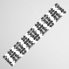 Black Ink Blots Table Runner Gallery Image 3