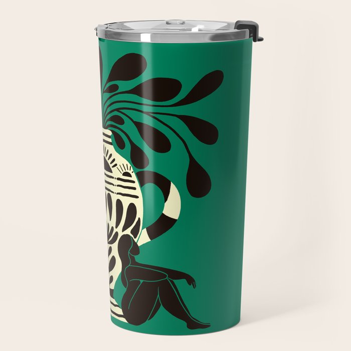 Greco Ladies and Vase Travel Mug Gallery Image 2