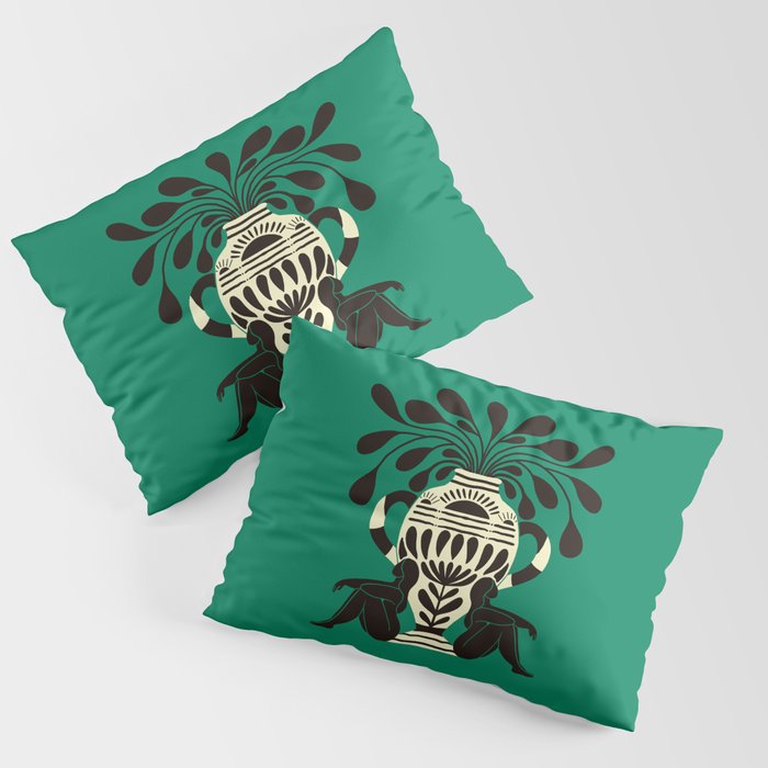 Greco Ladies and Vase Pillow Sham Gallery Image 3