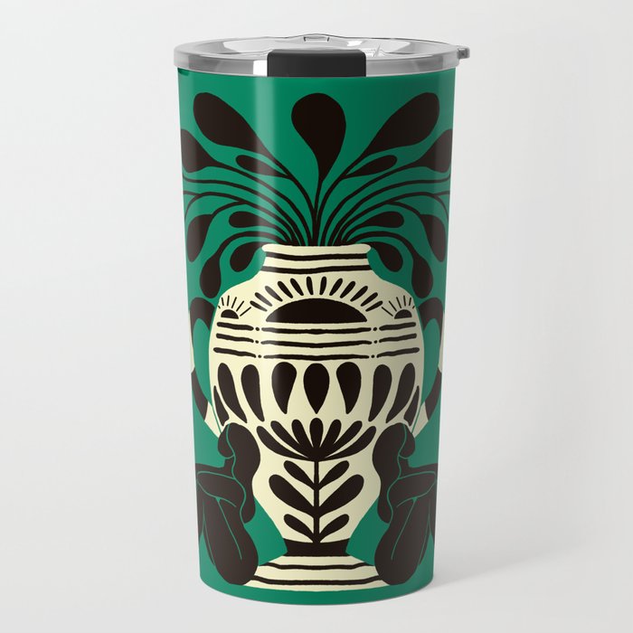 Greco Ladies and Vase Travel Mug Gallery Image 1