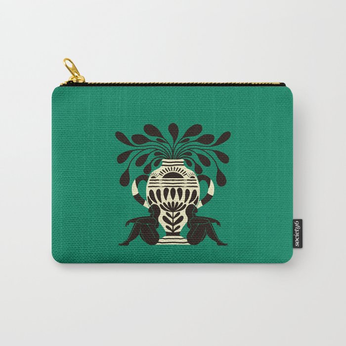 Greco Ladies and Vase Carry All Pouch Gallery Image 1