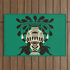 Greco Ladies and Vase Outdoor Rug Gallery Image 1