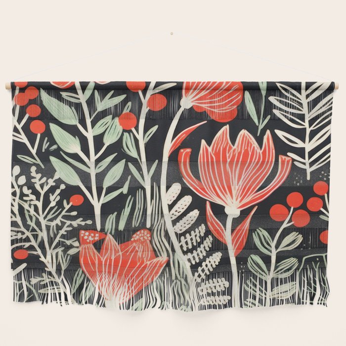 Doodle Diary Flowers Wall Hanging Gallery Image 1