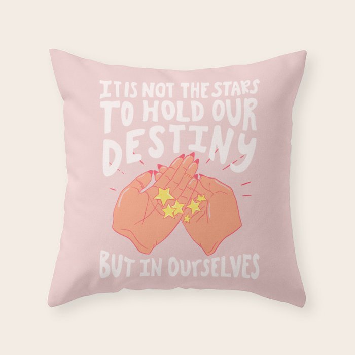 DESTINY Throw Pillow Gallery Image 1