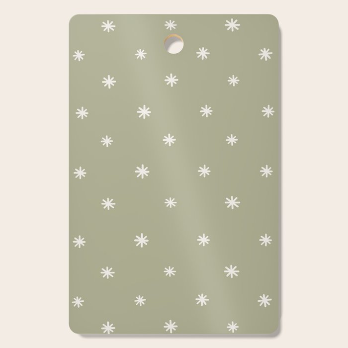 Sparkles Sage Green Cutting Board Gallery Image 1