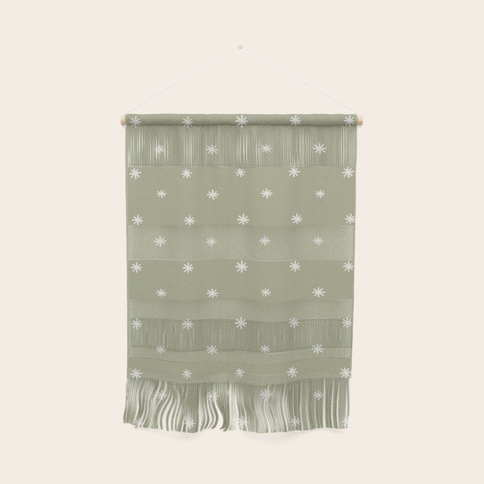 Sparkles Sage Green Wall Hanging Gallery Image 1