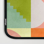 mid  century modern geometric checkers summer 2 Laptop Sleeve Gallery Image 3