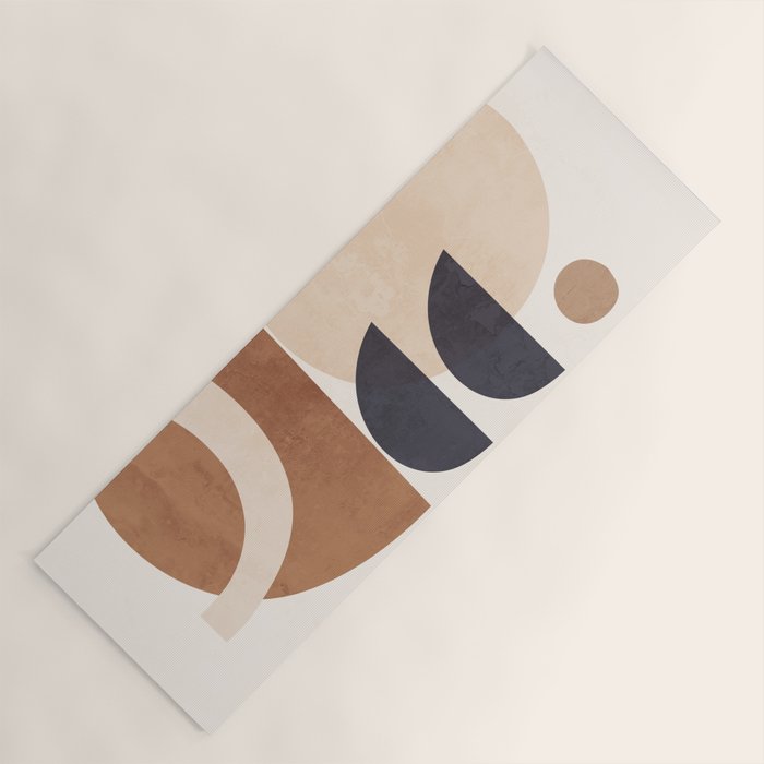 Abstract Minimal Shapes 33 Yoga Mat Gallery Image 1