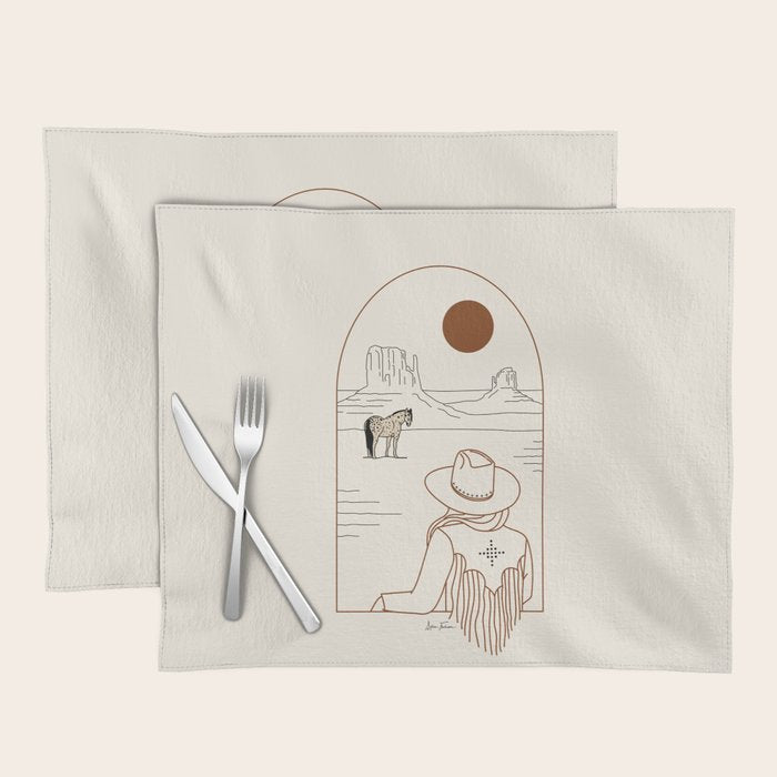 Lost Pony - Rustic Placemat Gallery Image 1