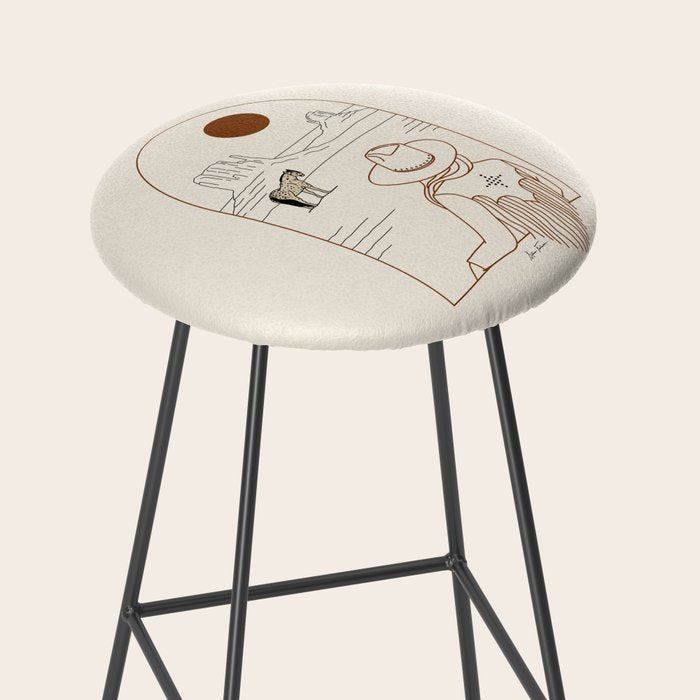 Lost Pony - Rustic Stool Gallery Image 2