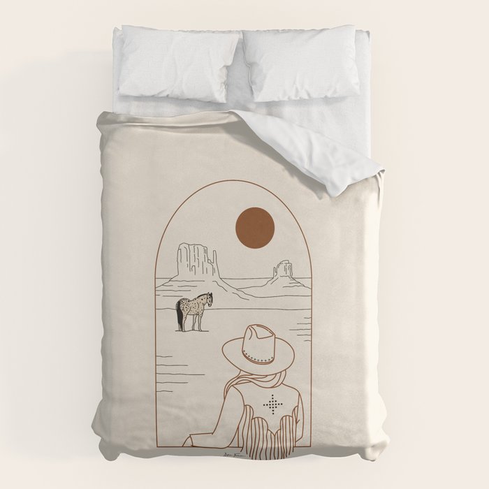 Lost Pony - Rustic Duvet Cover Gallery Image 6