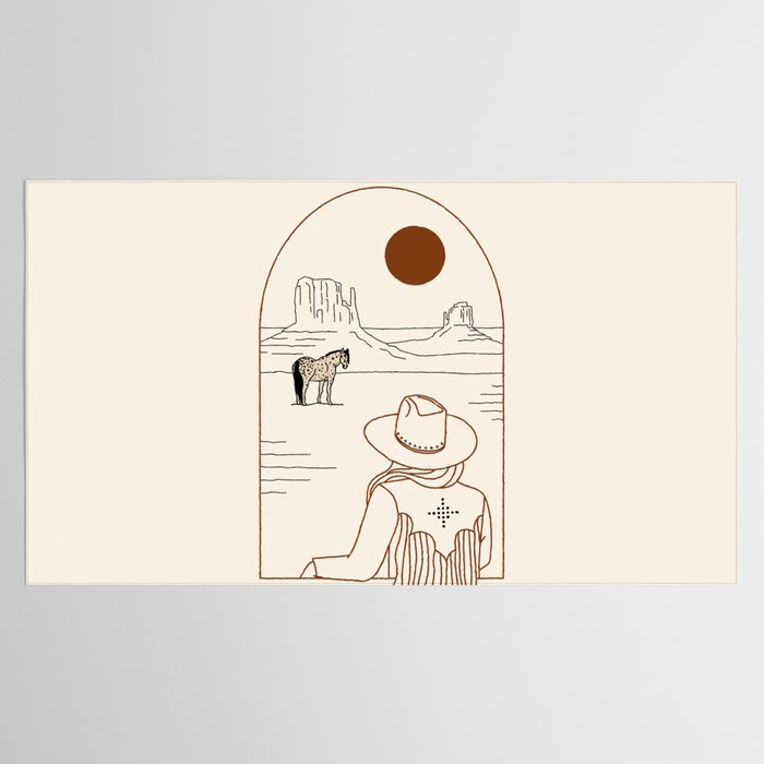 Lost Pony - Rustic Tablecloth Gallery Image 2