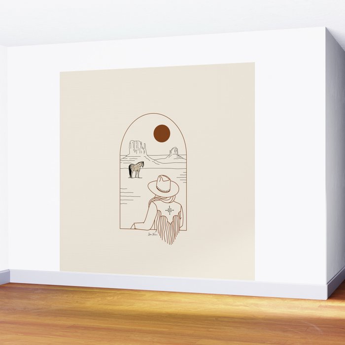 Lost Pony - Rustic Wall Mural Gallery Image 2