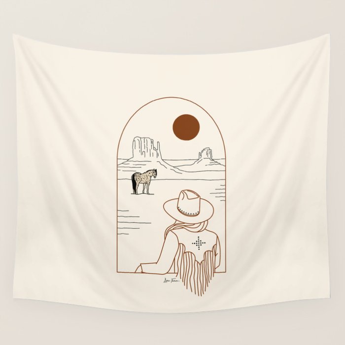 Lost Pony - Rustic Wall Tapestry Gallery Image 4