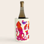 Cephalopod - pastel Wine Chiller Gallery Image 2