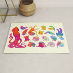 Cephalopod - pastel Rug Gallery Image 1