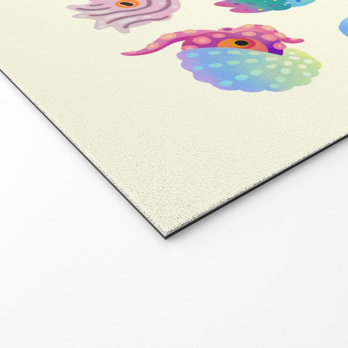 Cephalopod - pastel Welcome Mat Gallery Image 2