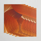 Leaves in Terracotta Color #decor #society6 #buyart Wrapping Paper Gallery Image 3