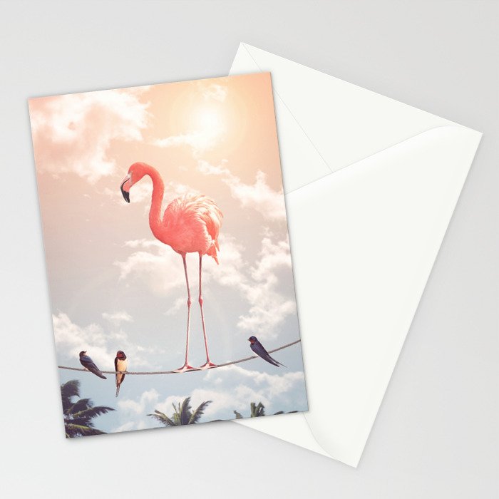 FLAMINGO & FRIENDS Stationery Card Gallery Image 2