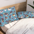 Penguin day Pillow Sham Gallery Image 2
