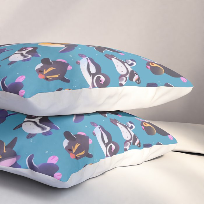 Penguin day Pillow Sham Gallery Image 3