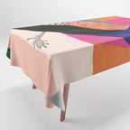 Beautiful Peacock Tablecloth Gallery Image 1