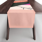Beautiful Peacock Table Runner Gallery Image 1