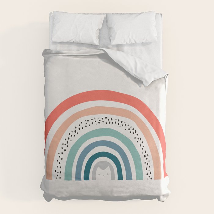 Cat Landscape 86 Duvet Cover Gallery Image 6