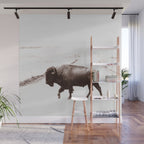 Bison 3 Wall Mural Gallery Image 1