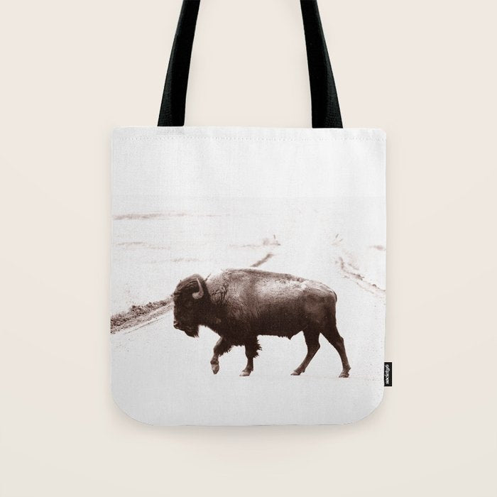 Bison 3 Tote Bag Gallery Image 1