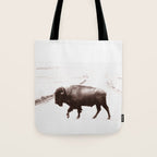 Bison 3 Tote Bag Gallery Image 1