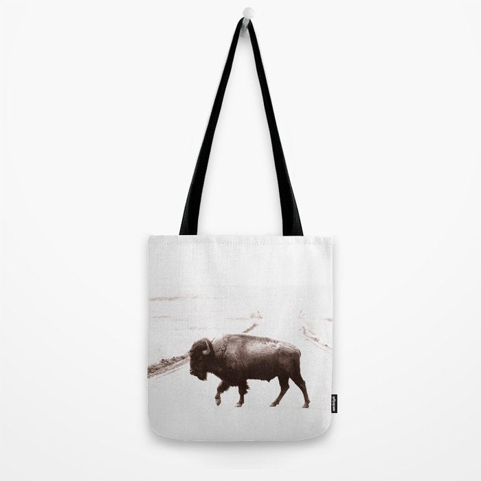Bison 3 Tote Bag Gallery Image 2