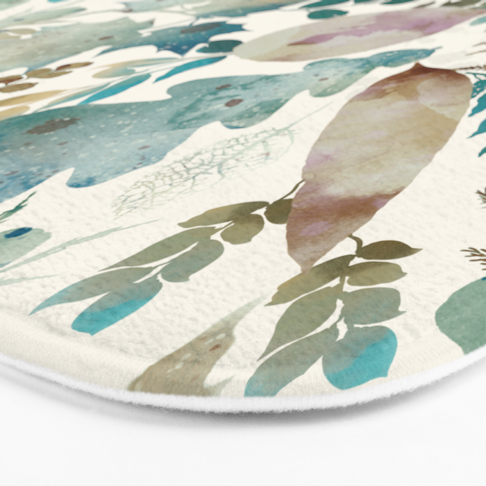 Autumn Botanical Bliss  Bath Mat Gallery Image 3